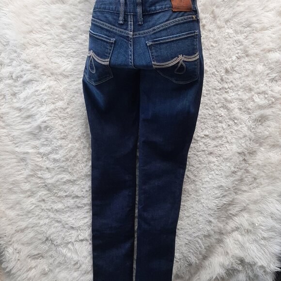 Lucky Brand Woman's Blue Lola Skinny Jeans Size 2/26 - Picture 2 of 10